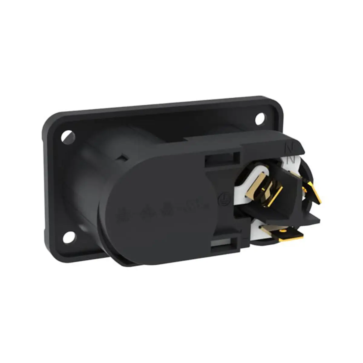 PowerTwist TR1 IP65 Chassis Connector Female/Male SAC3PX - CONN1424