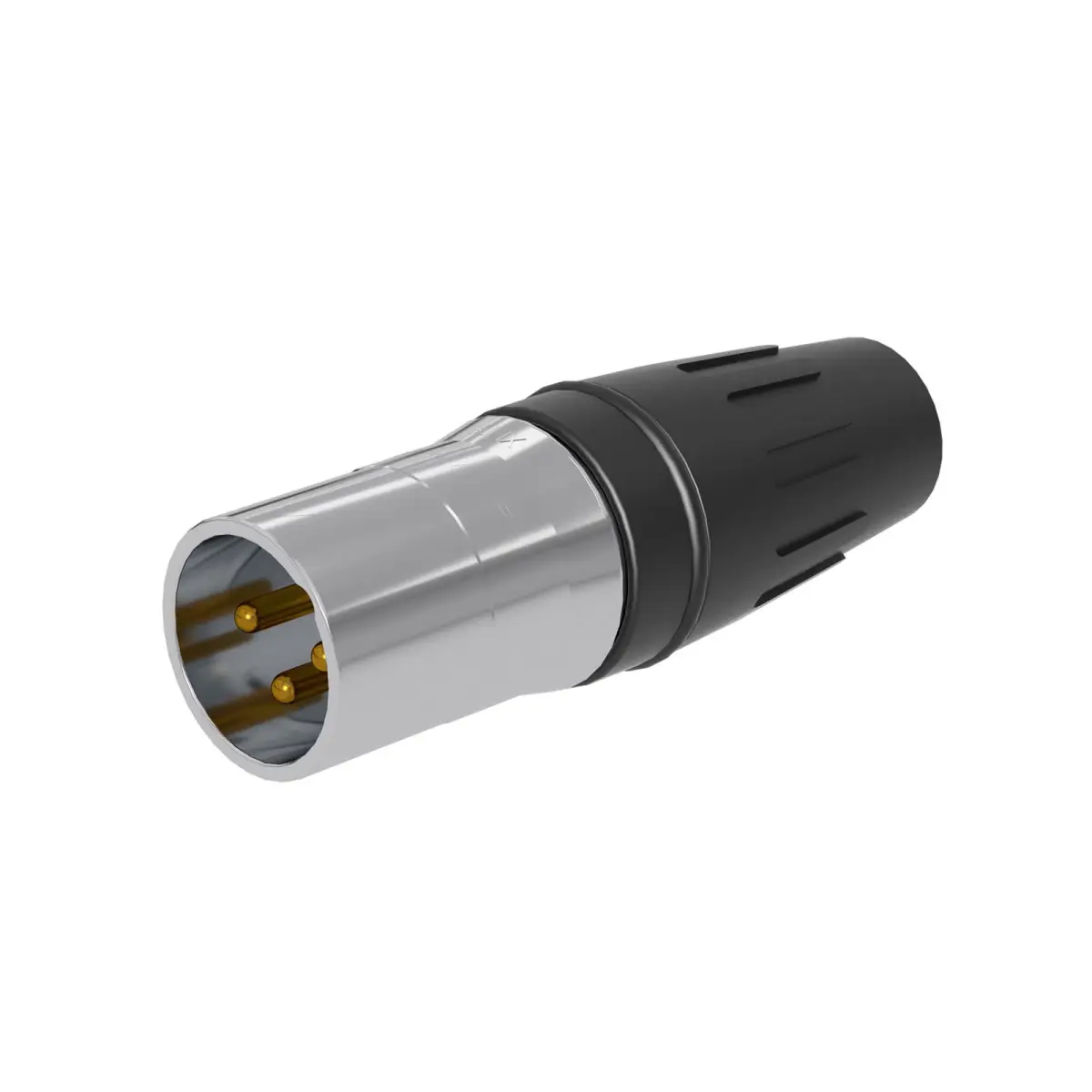 XLR 3-Pin Male Plug Black SCHM3 - CONN1426
