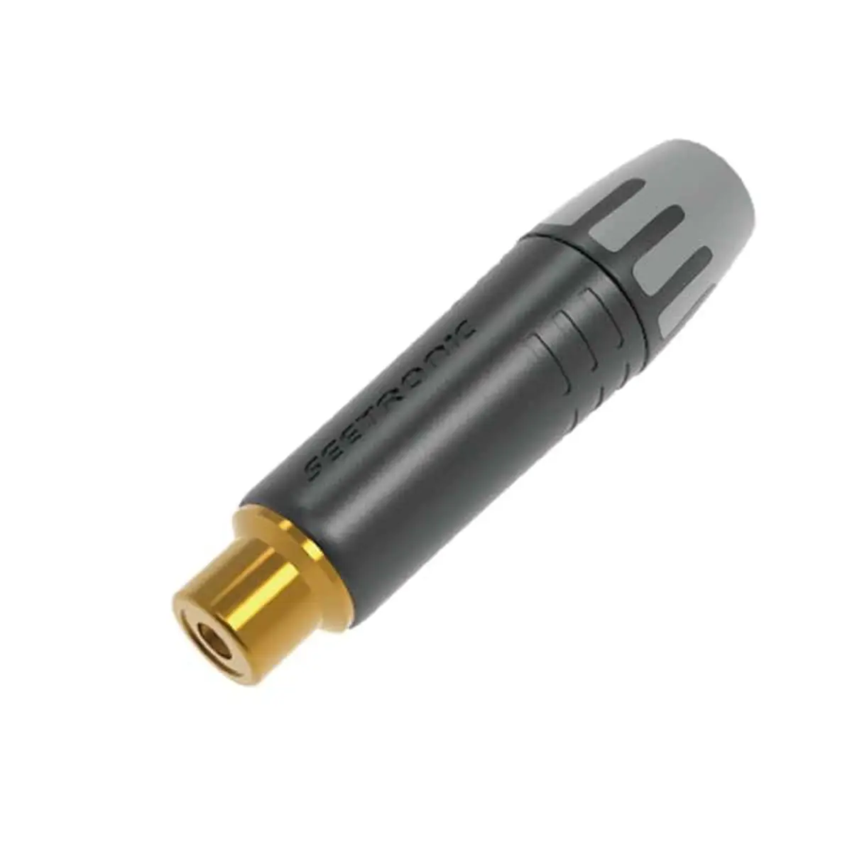 Phono Female Cable Connector Black MT390 - CONN1448