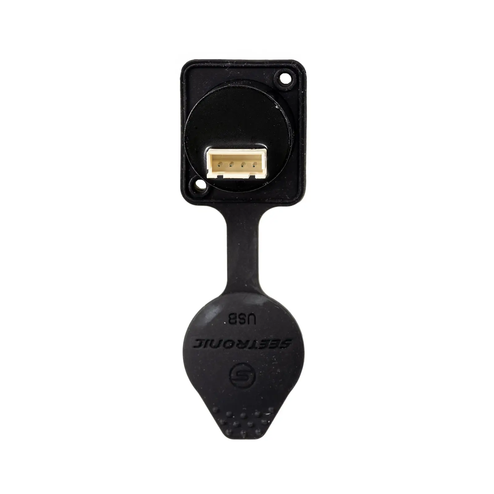 USB Type-A Feedthrough IP65 MAUSB-W-B - Image 3