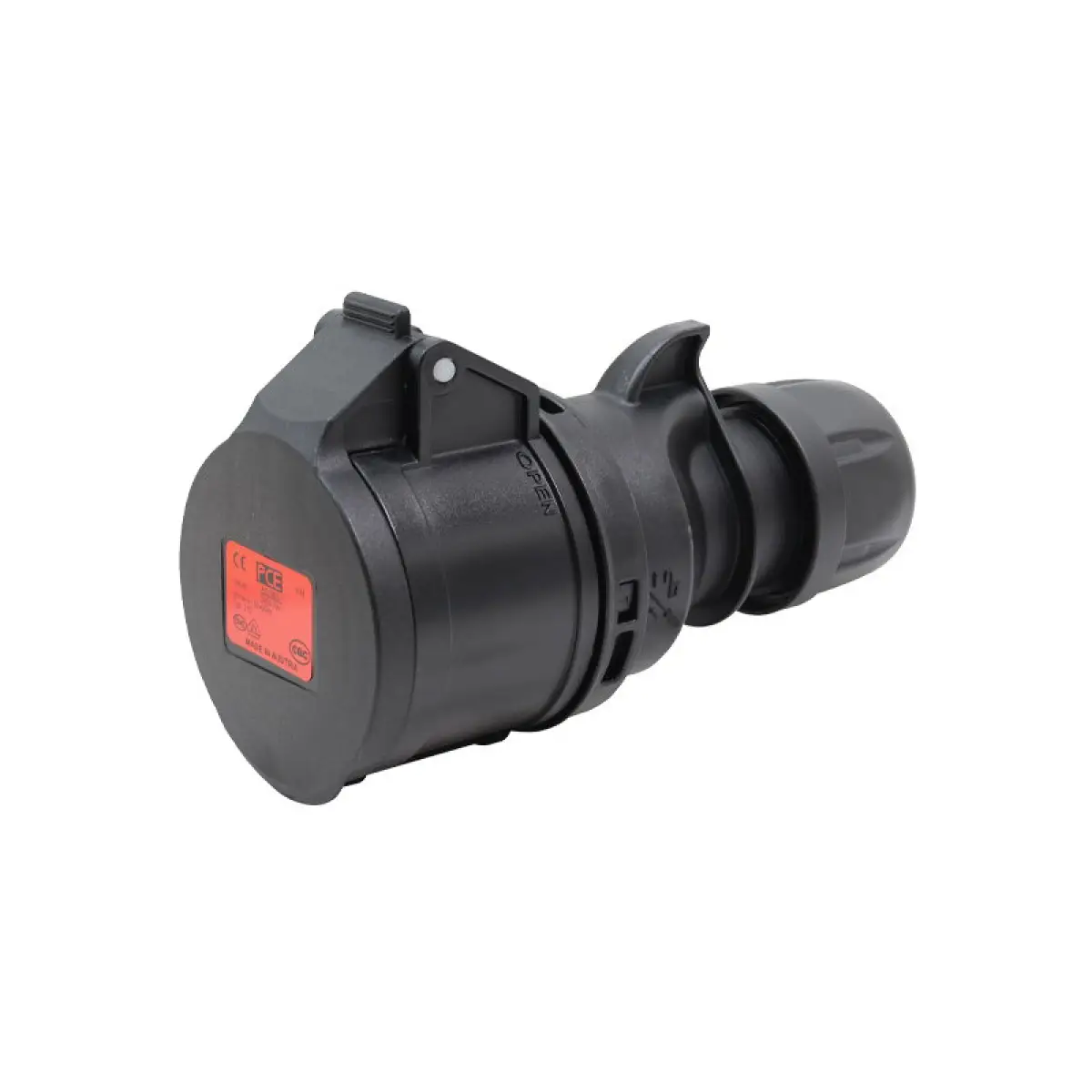 16A 415V 3P+N+E Black Socket (215-6x) - CONN147