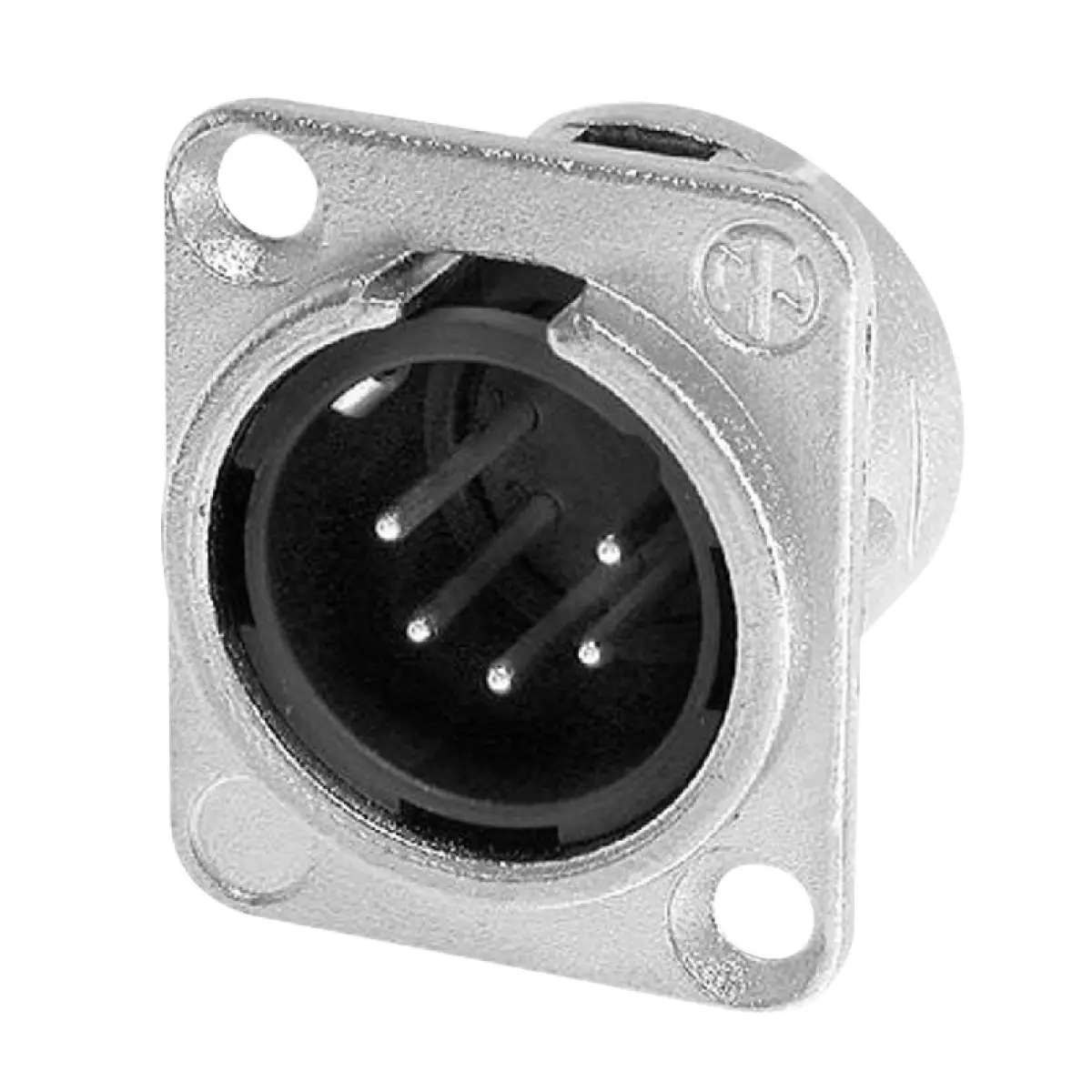 XLR 5-Pin Male Chassis Plug NC5MD-L-1 - CONN15