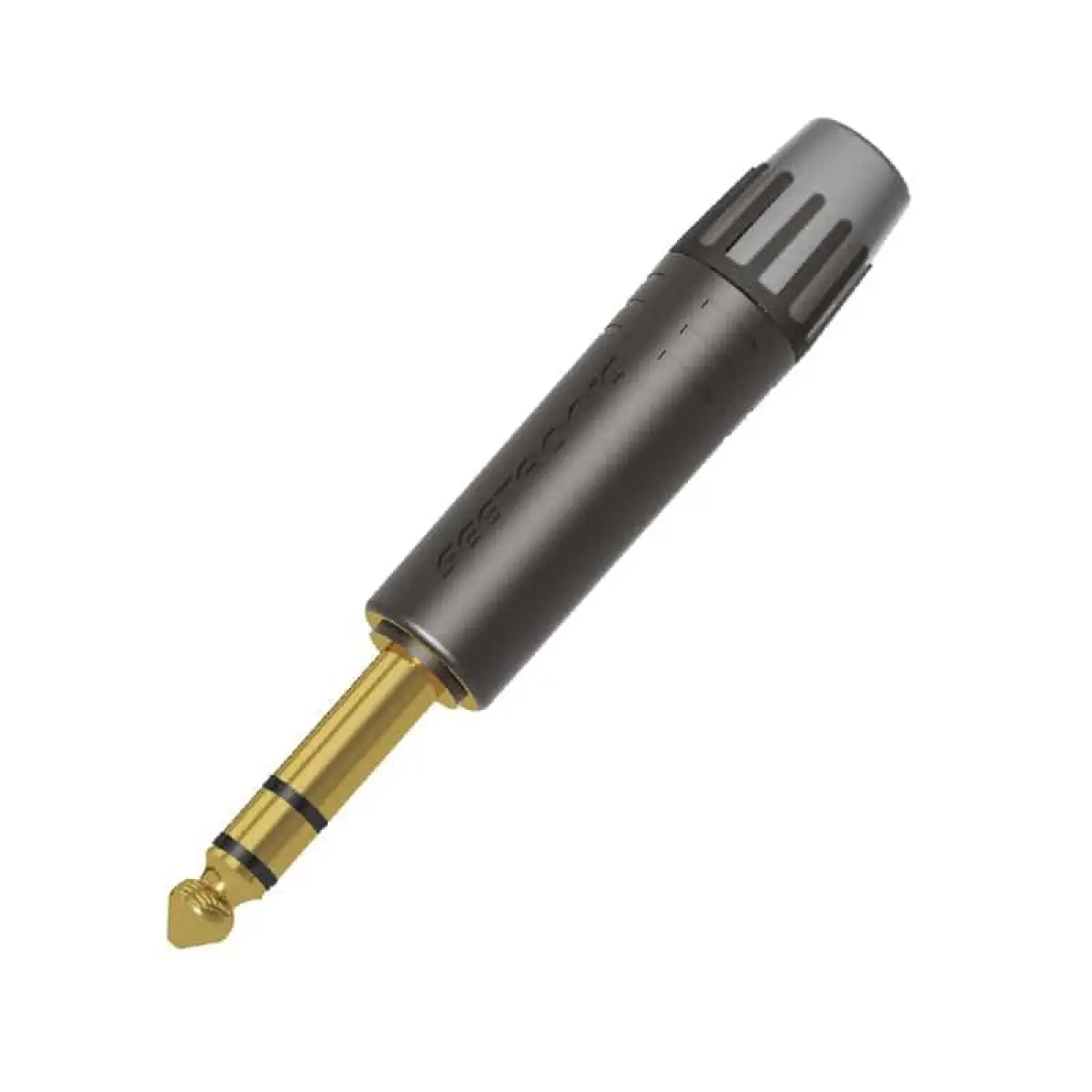 6.35mm (1/4") Stereo 3-Pole Jack Plug MP3X-BG - CONN1523