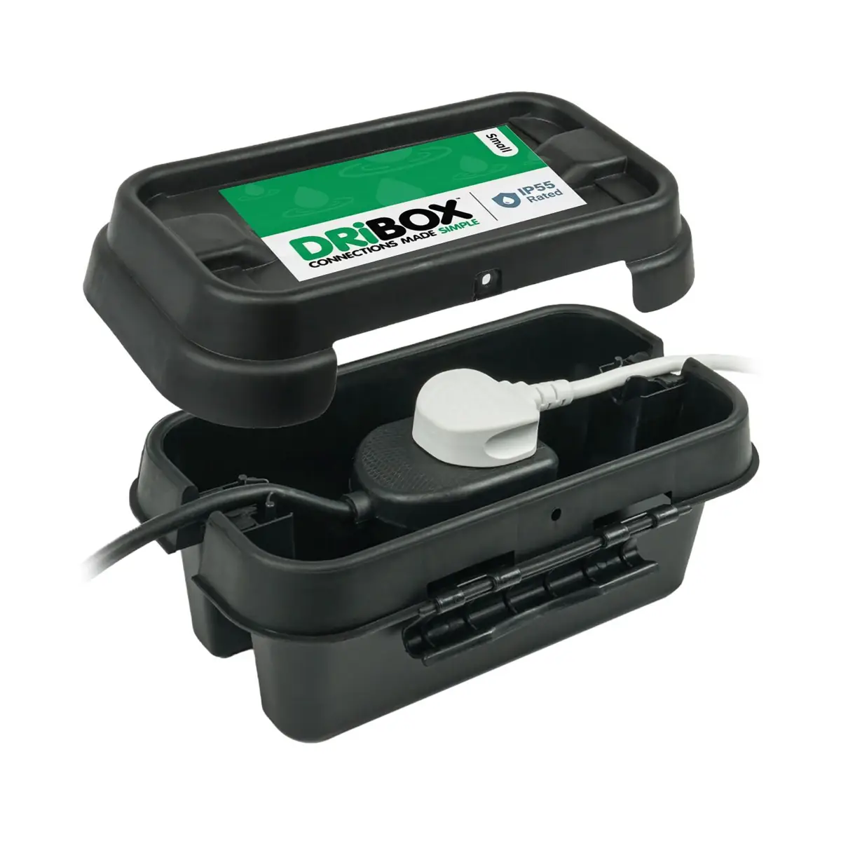 Weatherproof Connection Box Small Black - CONN1550