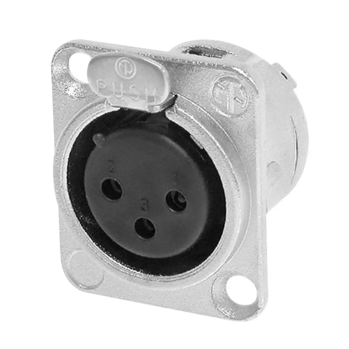 XLR 3-Pin Female Chassis Socket NC3FD-L-1 - CONN16