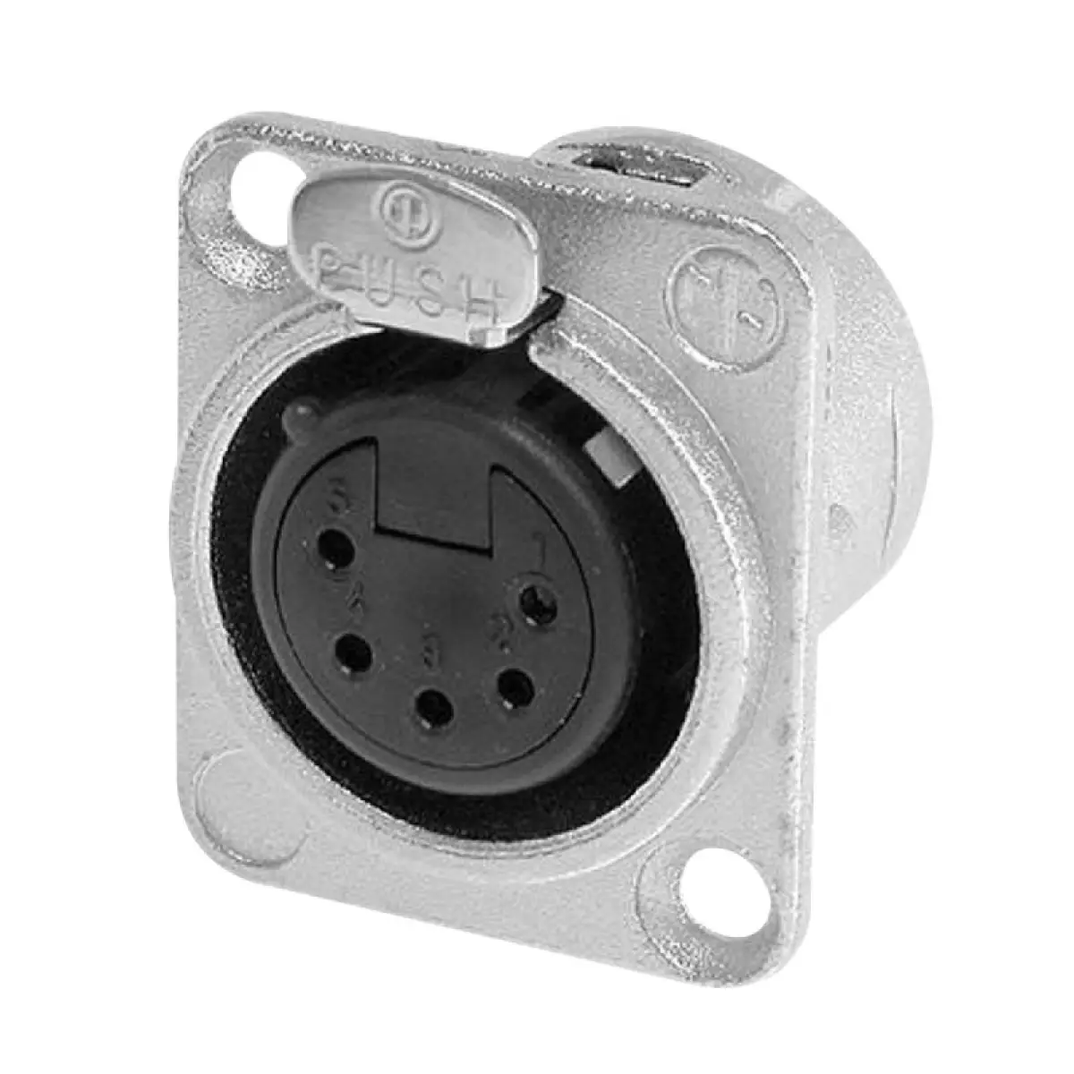 XLR 5-Pin Female Chassis Socket NC5FD-L-1 - CONN17