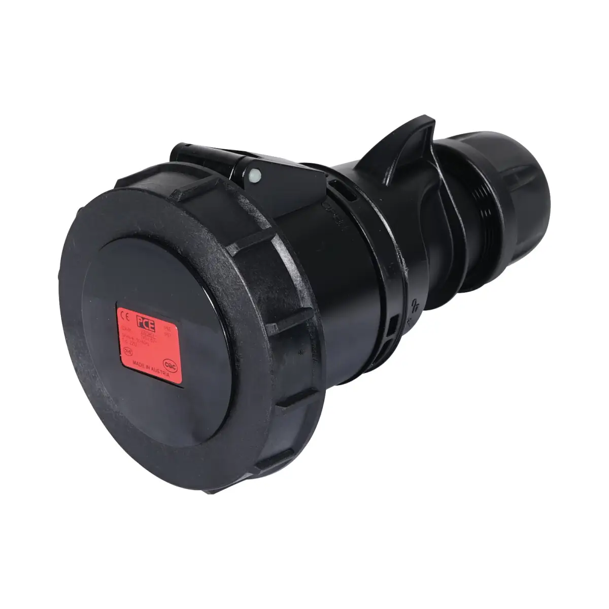 32A 415V IP67 3P+N+E Black Socket (2252-6x) - CONN185