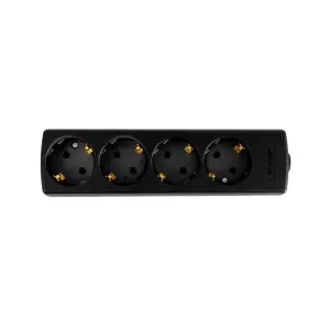 4 Gang Schuko Trailing Socket - CONN1900