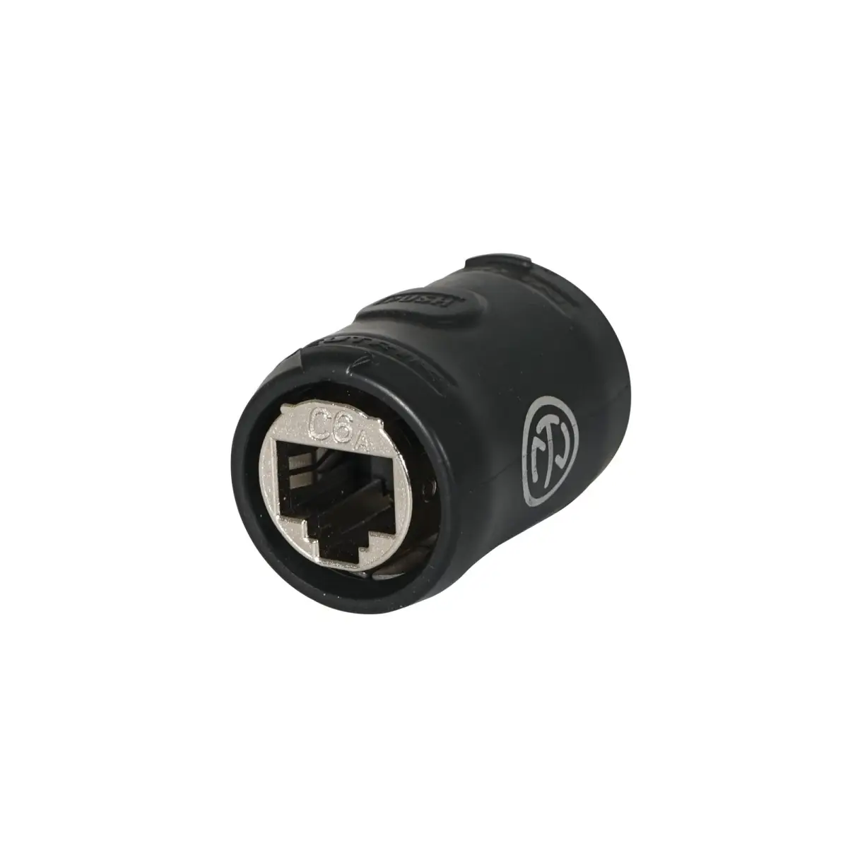 etherCON RJ45 CAT6A Feedthrough Coupler (NE8FFX6-W) - CONN194