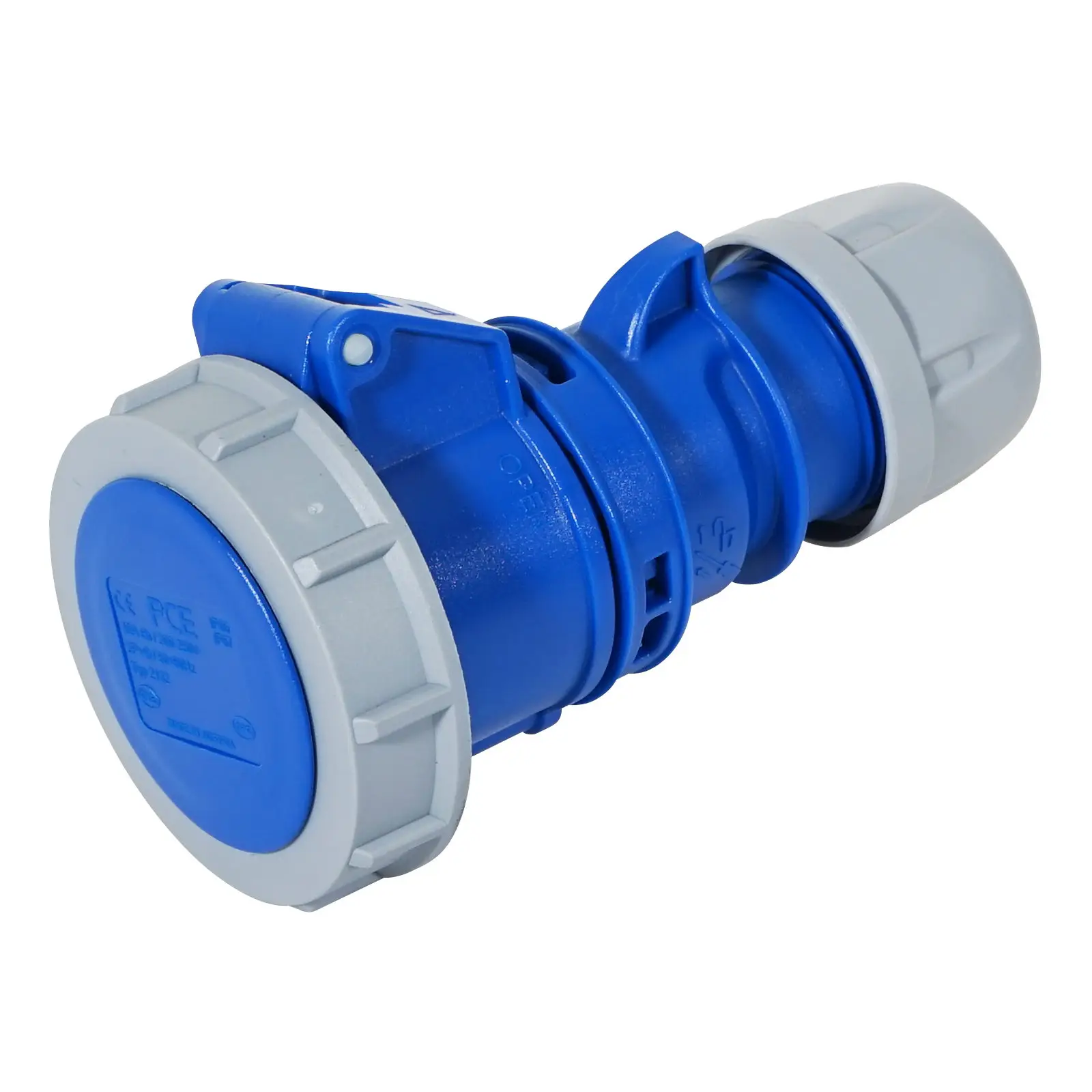 16A 230V IP67 2P+E Socket (2132-6) - Image 2