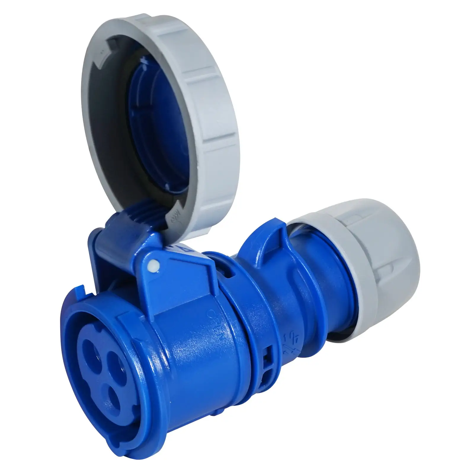 16A 230V IP67 2P+E Socket (2132-6) - Image 3