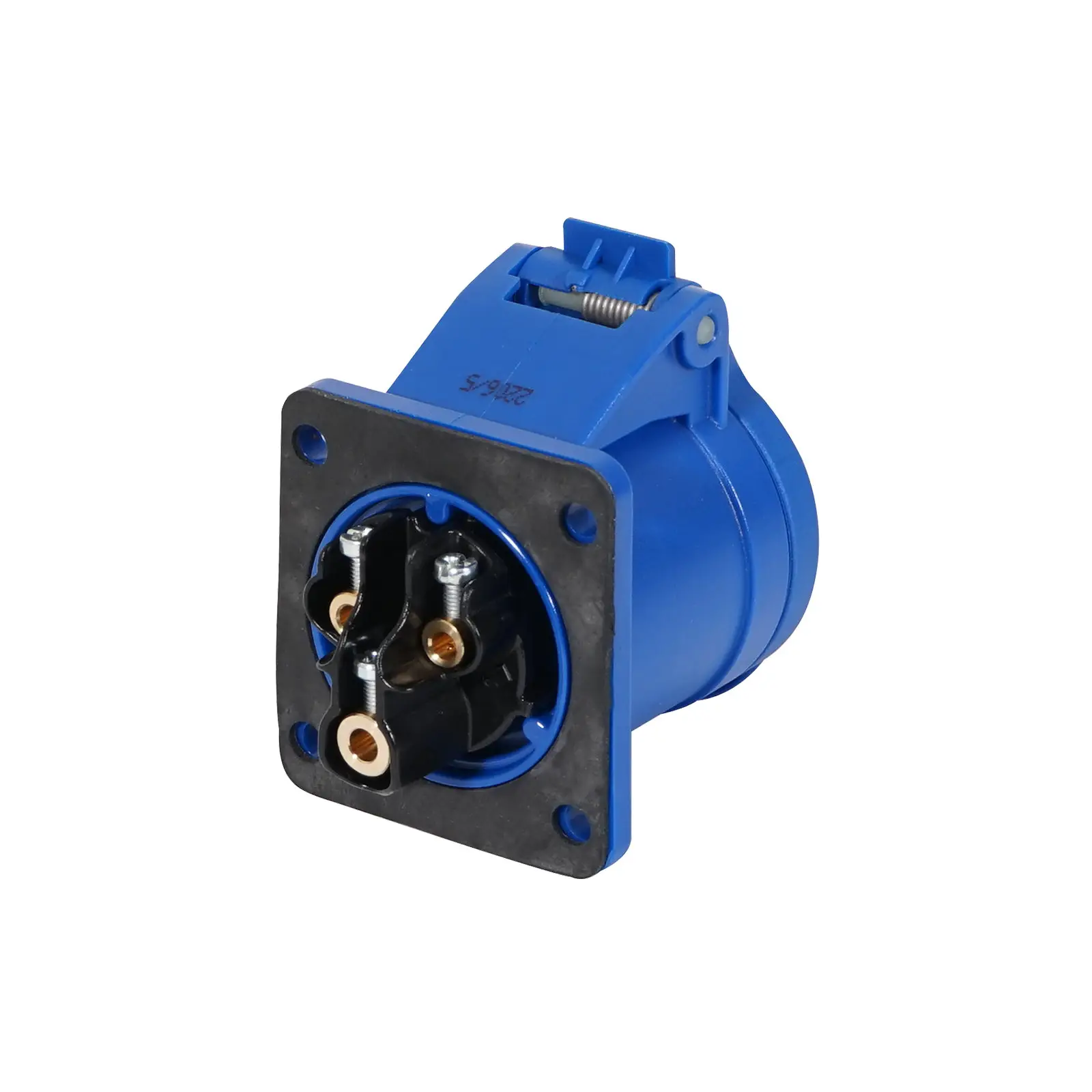 16A 230V 2P+E Panel Socket (313-6f9) - Image 2