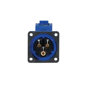 16A 230V 2P+E Panel Socket (313-6F6) - CONN245