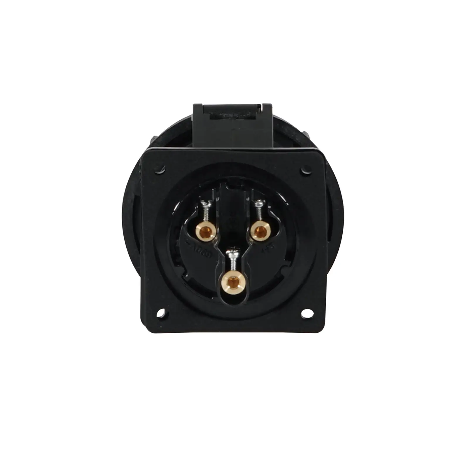 32A 230V IP67 2P+E Panel Socket Black (3232-6x) - CONN248