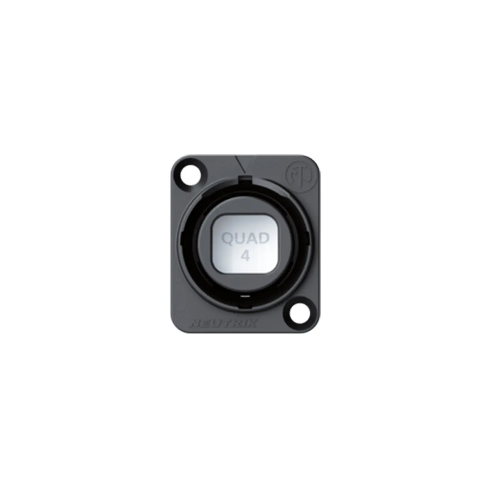 Chassis Feedthrough opticalCON Quad IP65 NO4FDW-A - Image 2