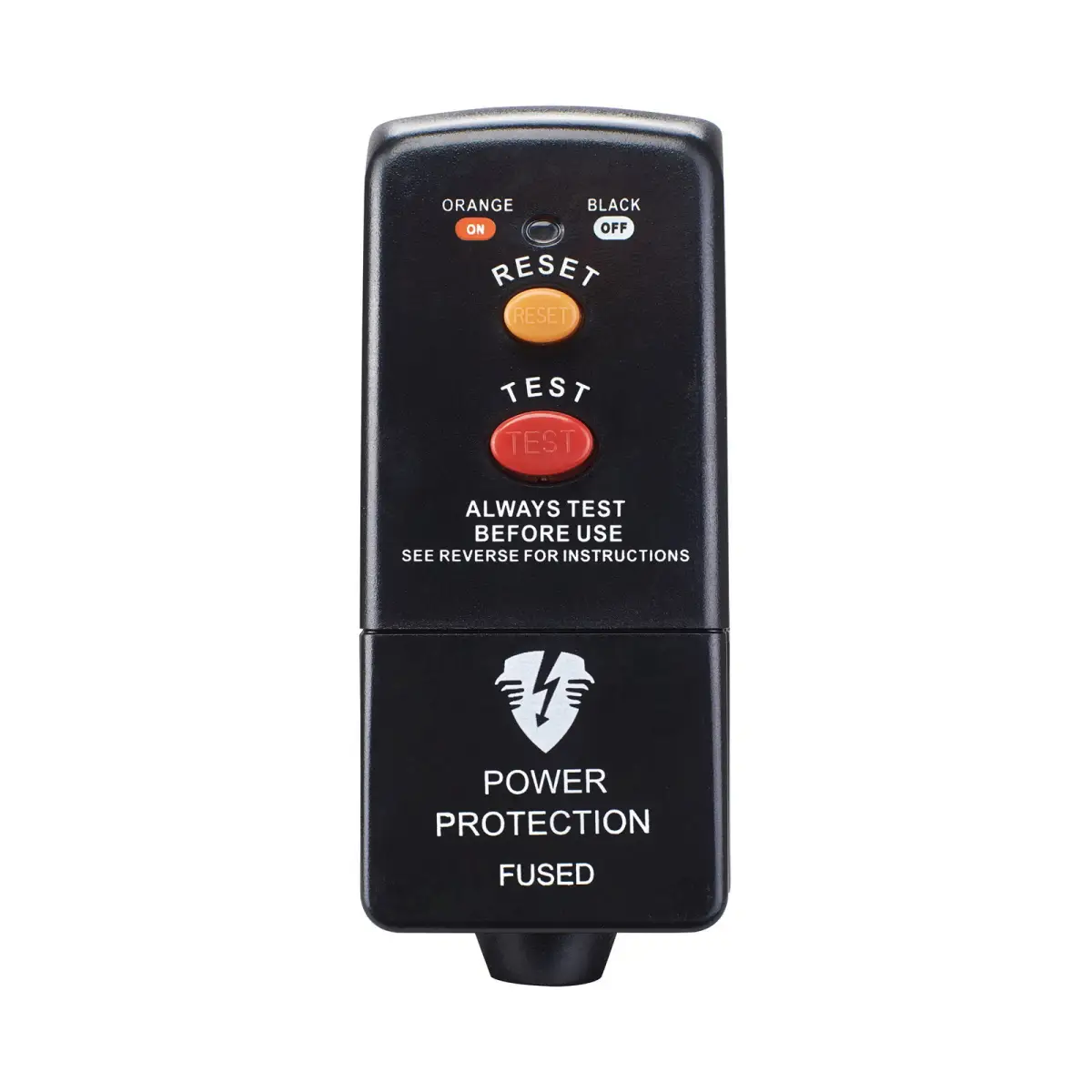 Rewireable Plug In RCD 30mA Adaptor (PRCDKB) - CONN251