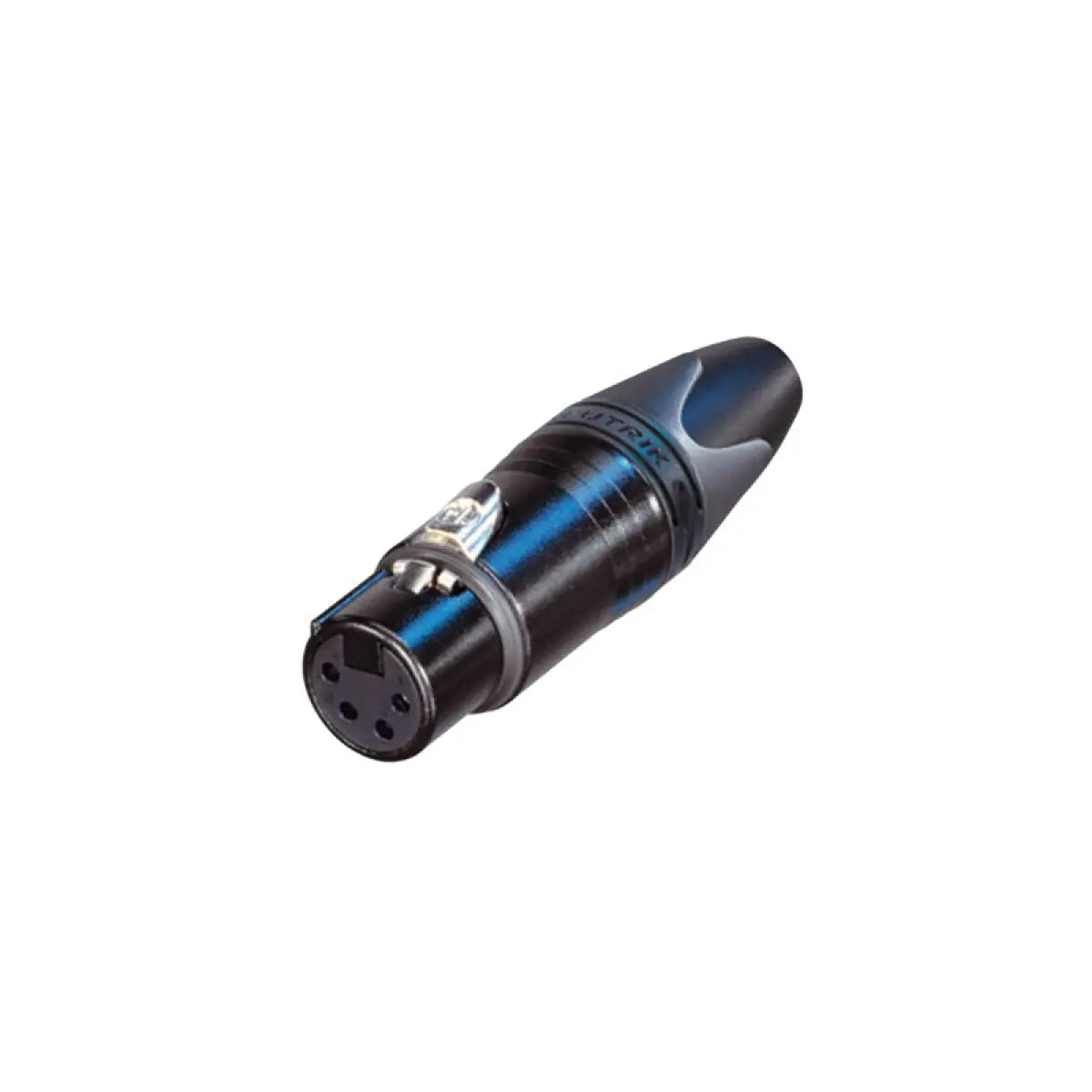 XLR 4-Pin Female Socket Black NC4FXX-B - CONN270A