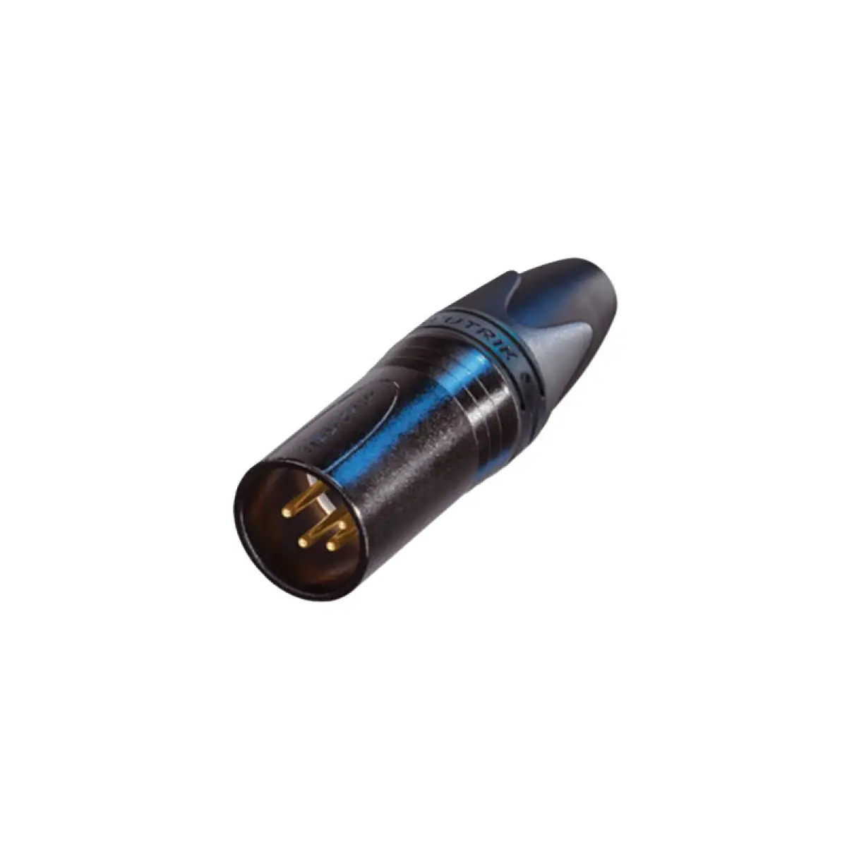 XLR 4-Pin Male Plug Black NC4MXX-B - CONN271A