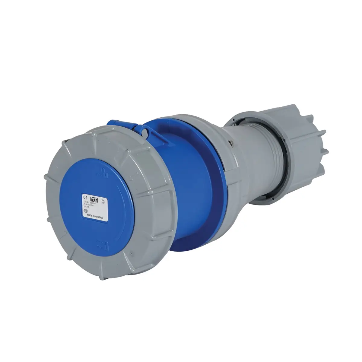 125A 230V 2P+E Socket (2435-6) - CONN283