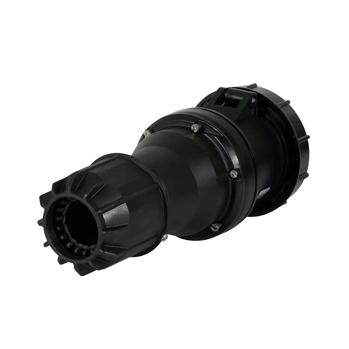125A 230V 2P+E Socket Black (2435-6xs) - CONN285