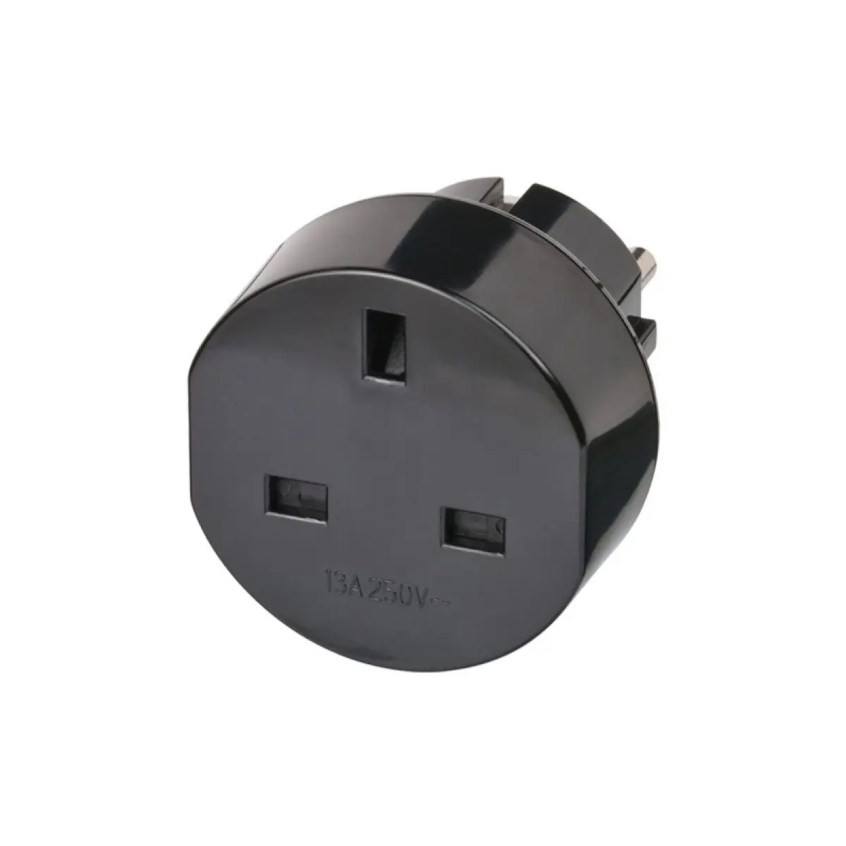 Black Euro Plug Adaptor - CONN29