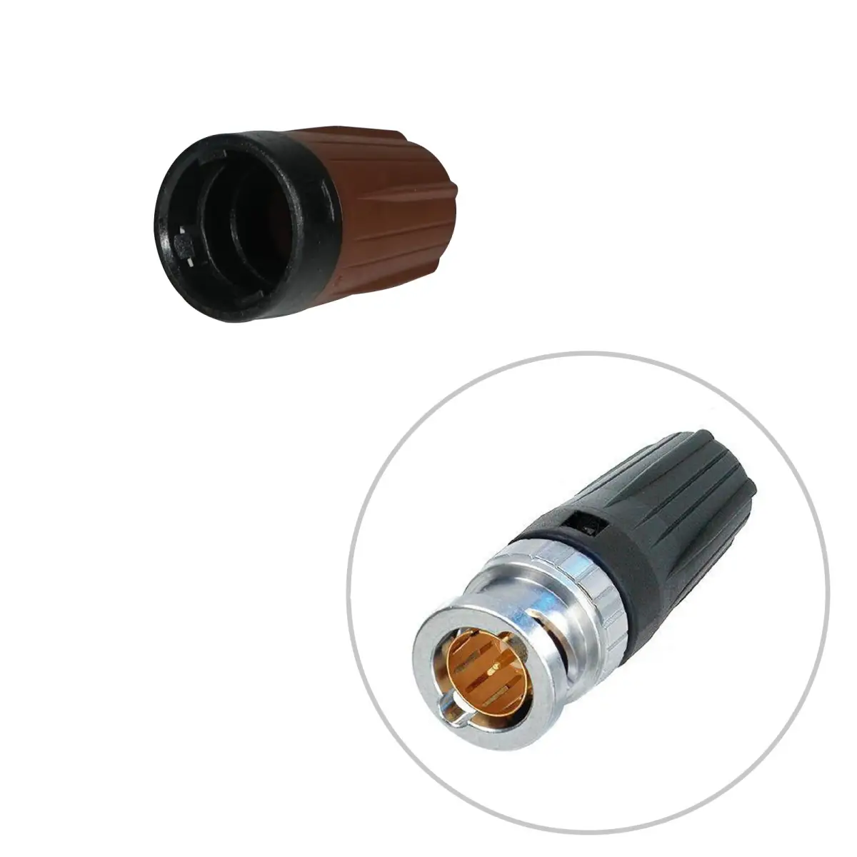 Brown rearTWIST Coloured BNC Boot (BST-BNC-1) - CONN321