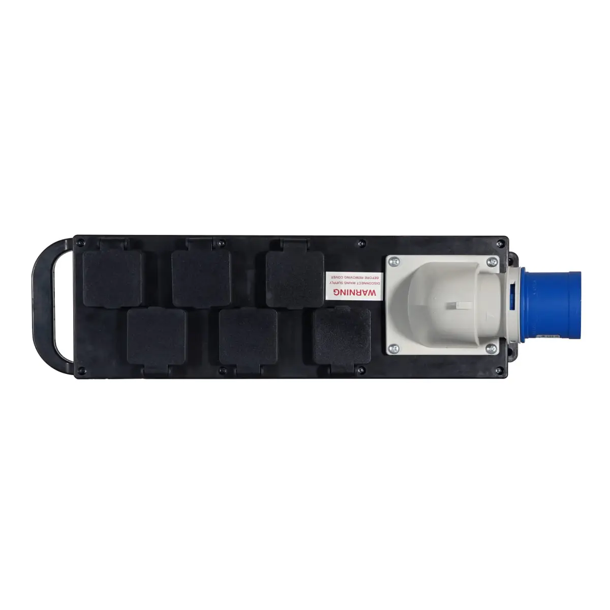 Rubber Distribution Unit 32A In 6 x 13A Out - CONN364