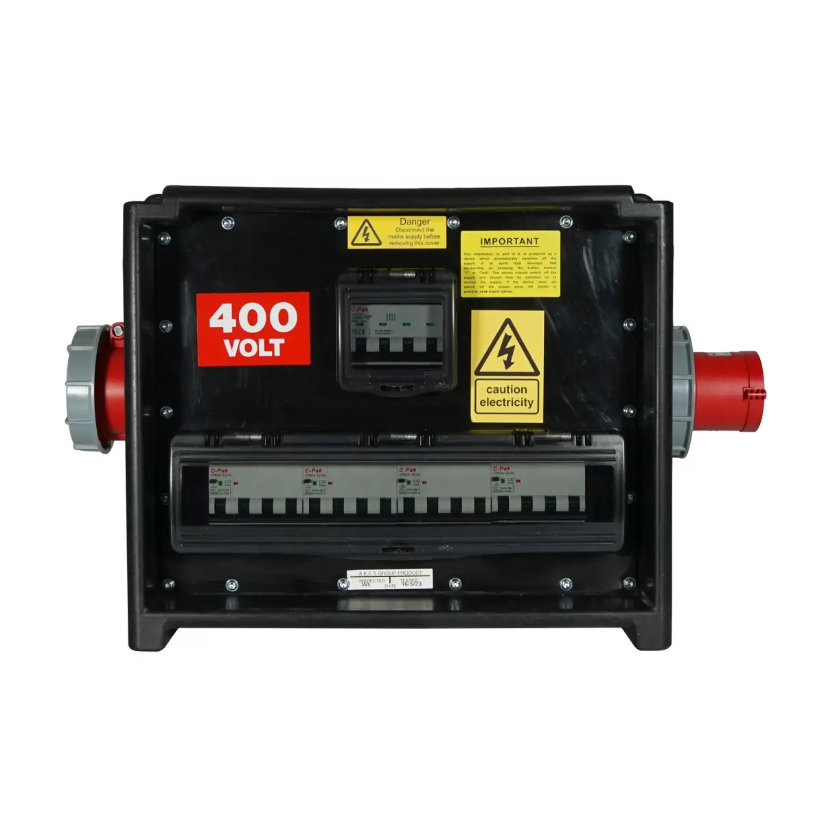 MERZ Distribution Box 63A 3PH to 32A RCBO - CONN365