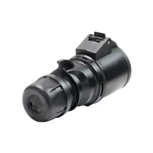 32A 230V 2P+E Black Socket (223-6X) - CONN37
