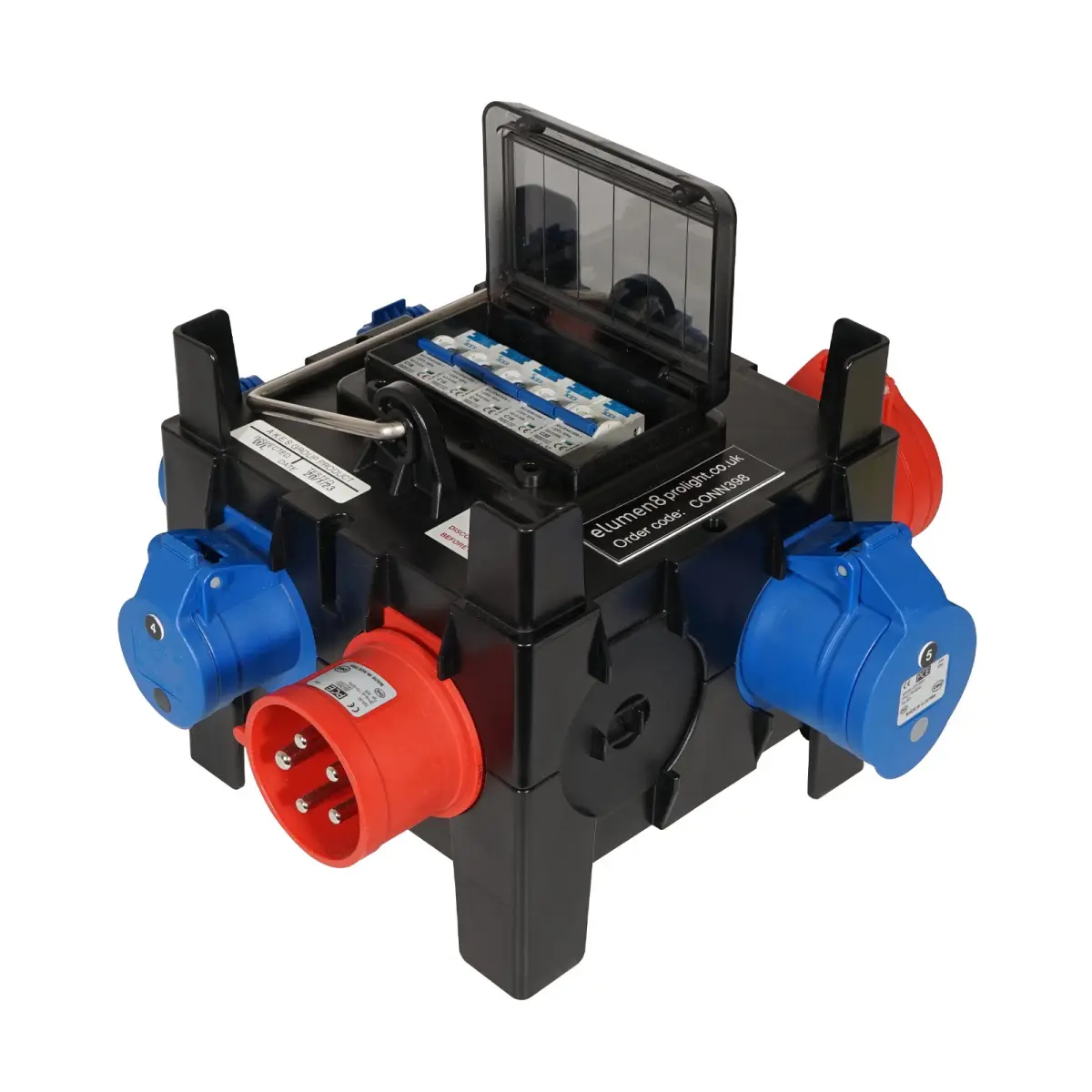 IMST Distribution Box 32A 3PH to 32A/16A RCBO - CONN398