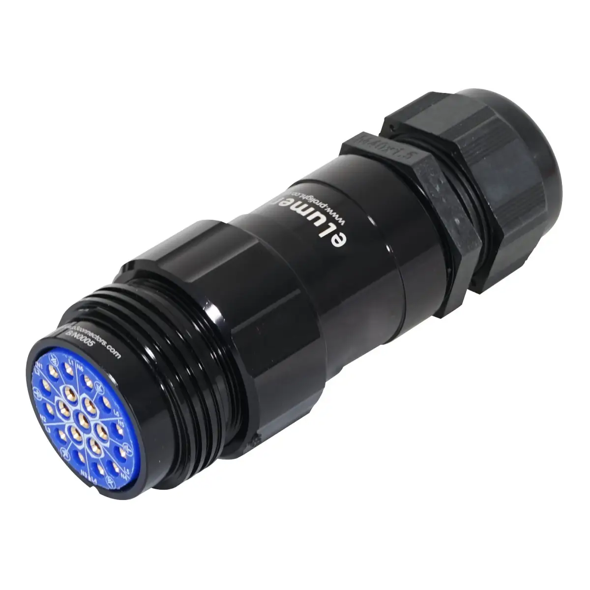 Socapex 19-Pin Line Female Socket 16-28mm - CONN400