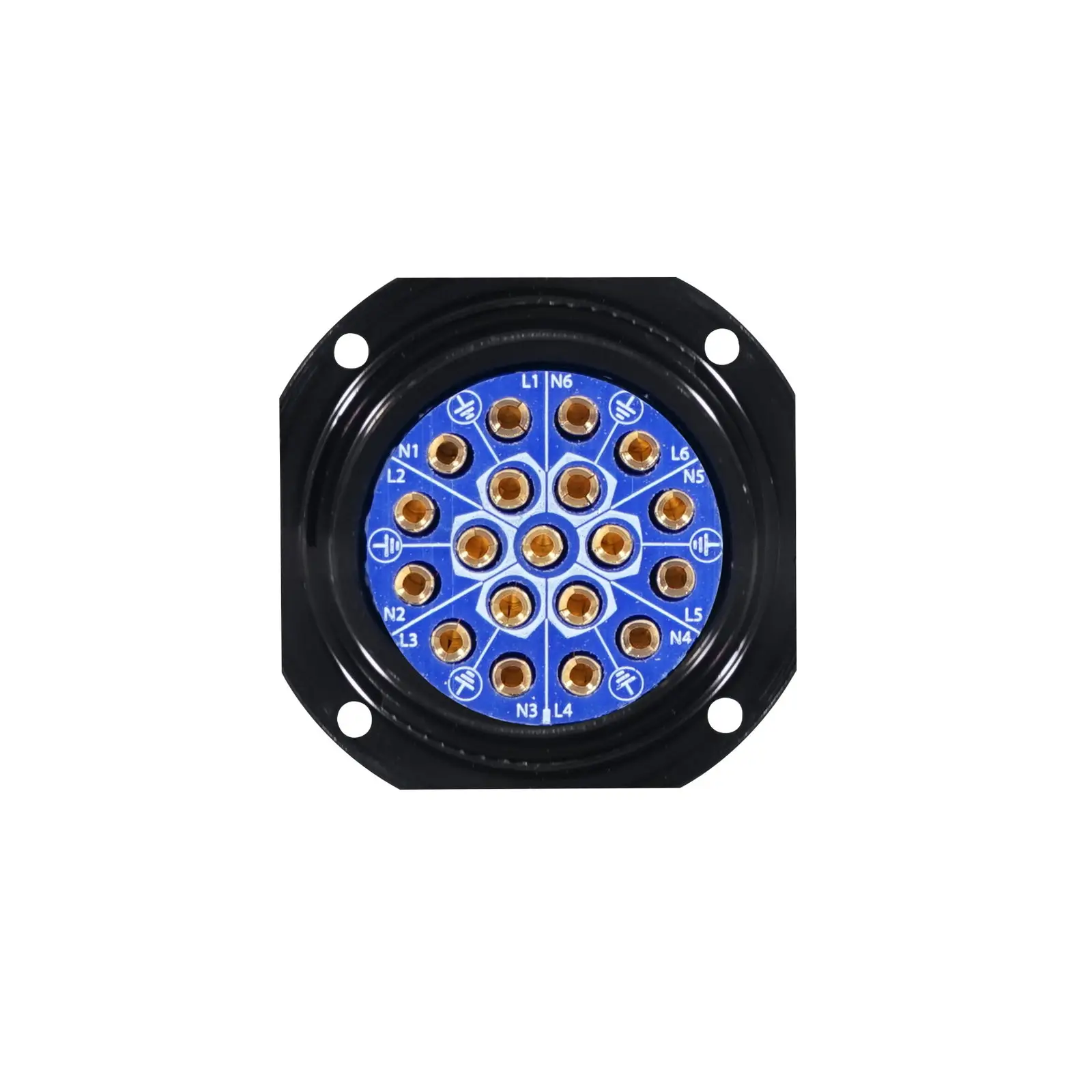 Socapex 19-Pin Panel Female Socket - Image 3
