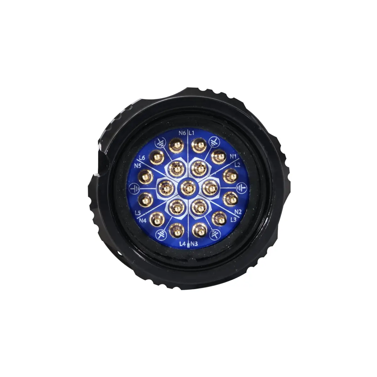 Socapex 19-Pin Panel Male Plug - CONN403