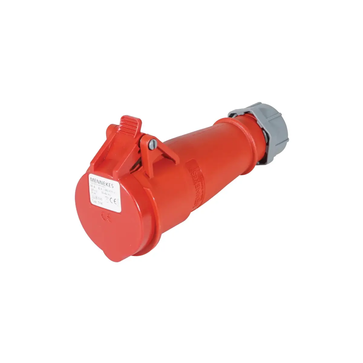 16A 415V 3P+E IP44 AM-TOP Socket (514) - CONN451