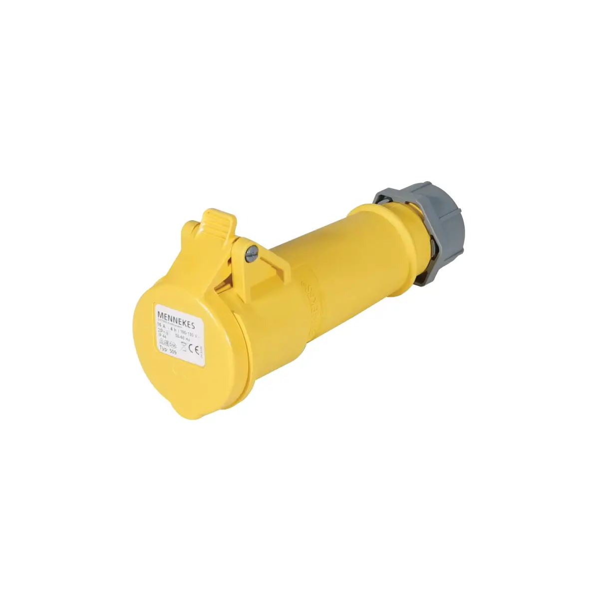 16A 110V 2P+E IP44 AM-TOP Socket (509) - CONN455