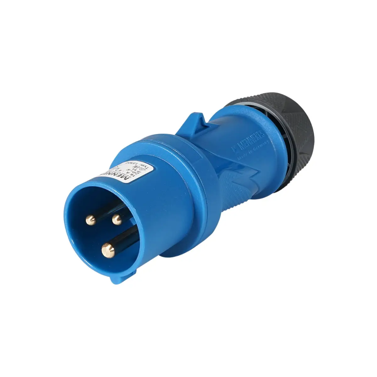 16A 230V 2P+E IP54 PowerTOP Plug (13502) - CONN474