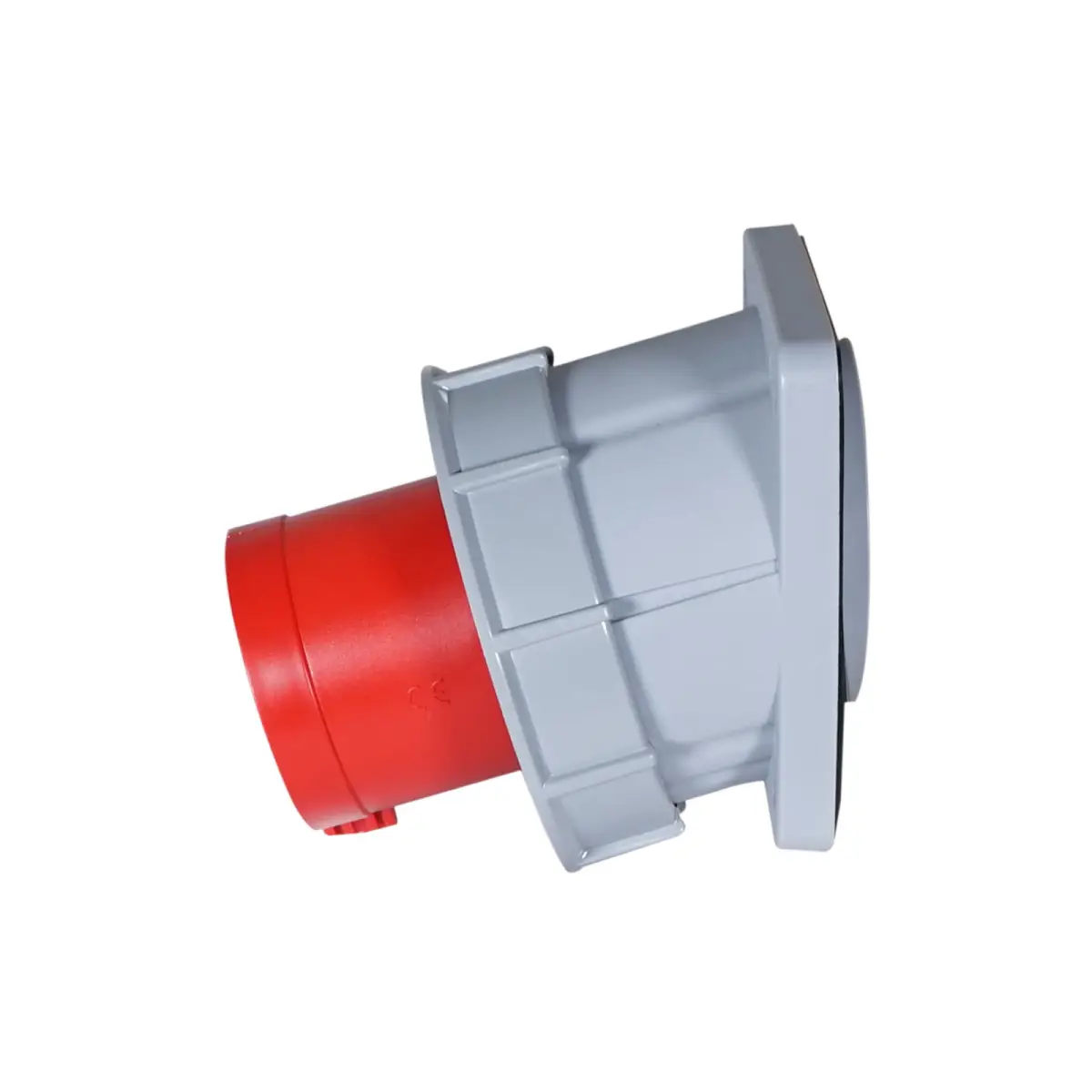 63A 415V 3P+N+E Angled Panel Inlet (735-6) - CONN487