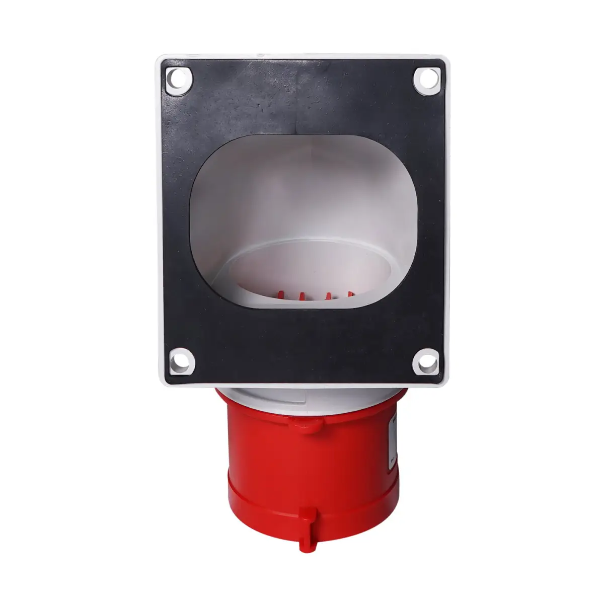 32A 415V 3P+N+E Angled Appliance Inlet (77725-6) - CONN491