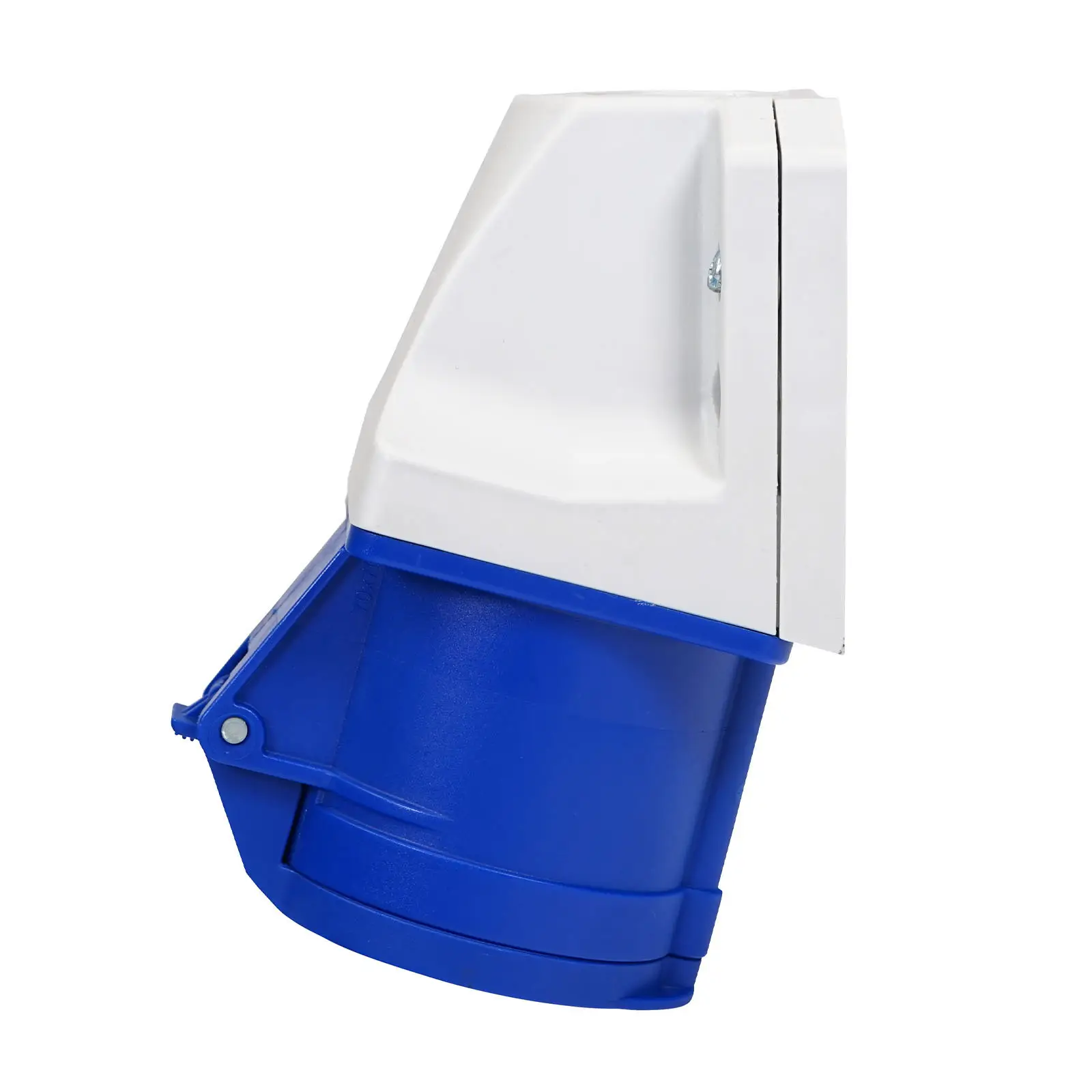 32A 230V 2P+E Wall Mount Angled Socket (123-6K) - Image 5