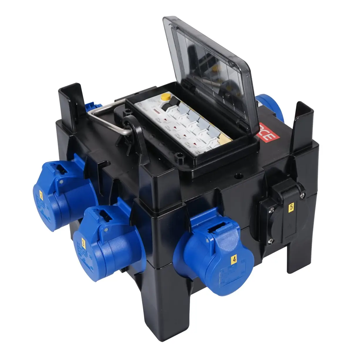IMST Distribution Box 32A 240V In 4 x 16A + 2 x 13A (9030490) - CONN51