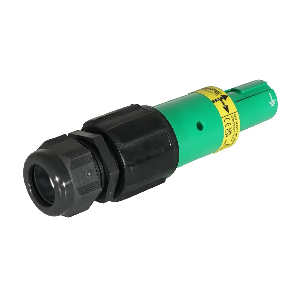 Powersafe 500A Line Drain 120mm2 Earth Green - CONN600