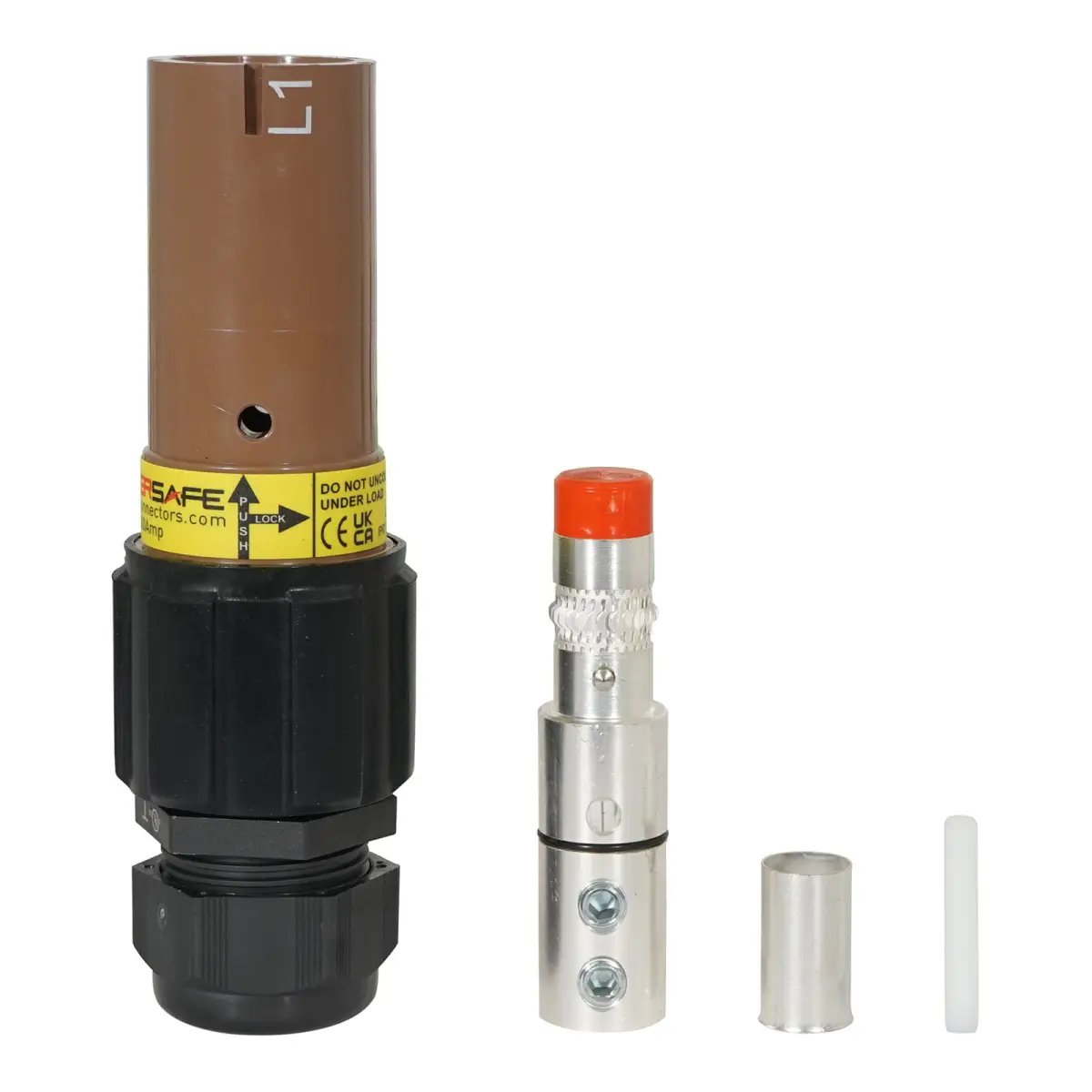 Powersafe 500A Line Source 120mm2 L1 Brown - CONN607