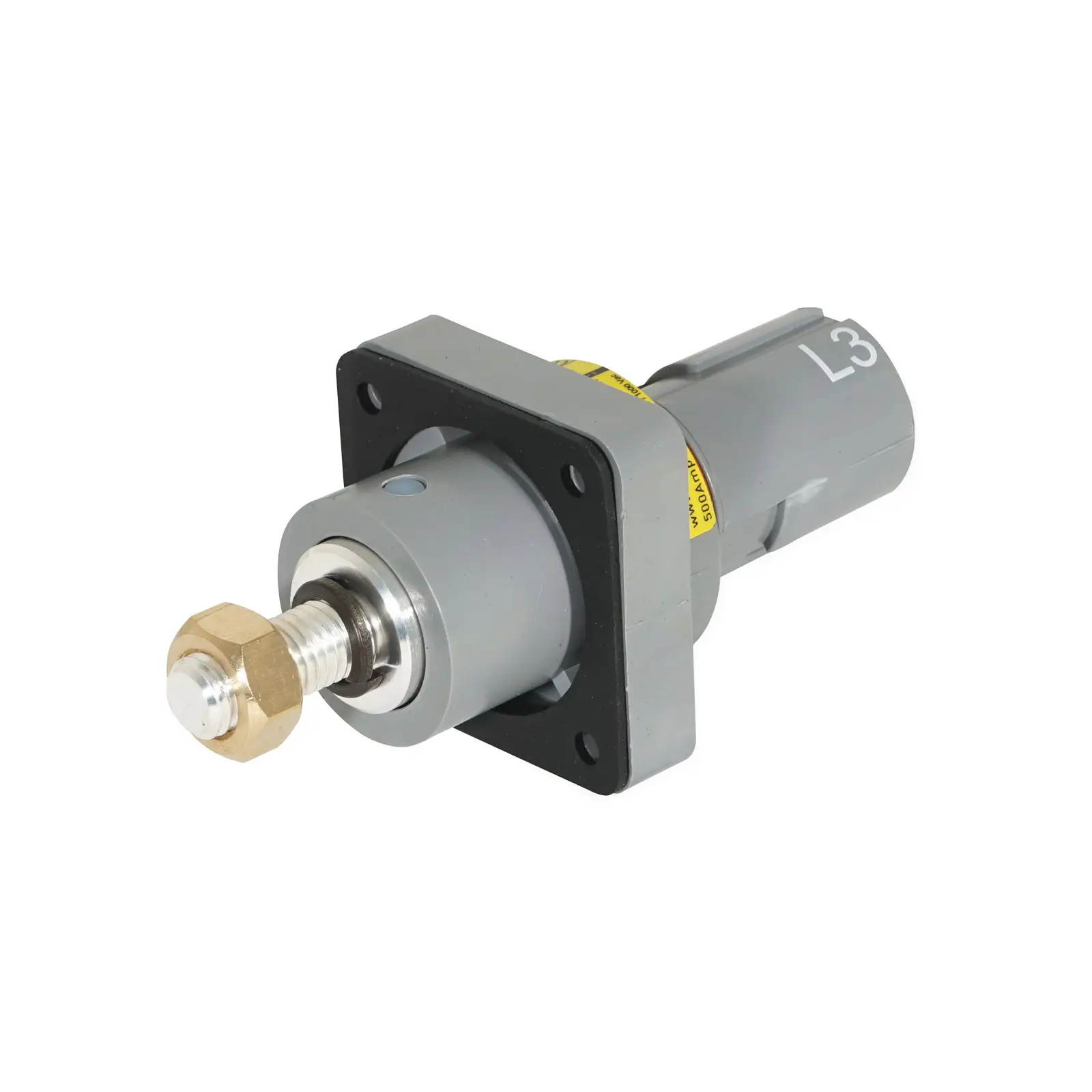 Powersafe 500A Panel Drain T5 Post L3 Grey - CONN614