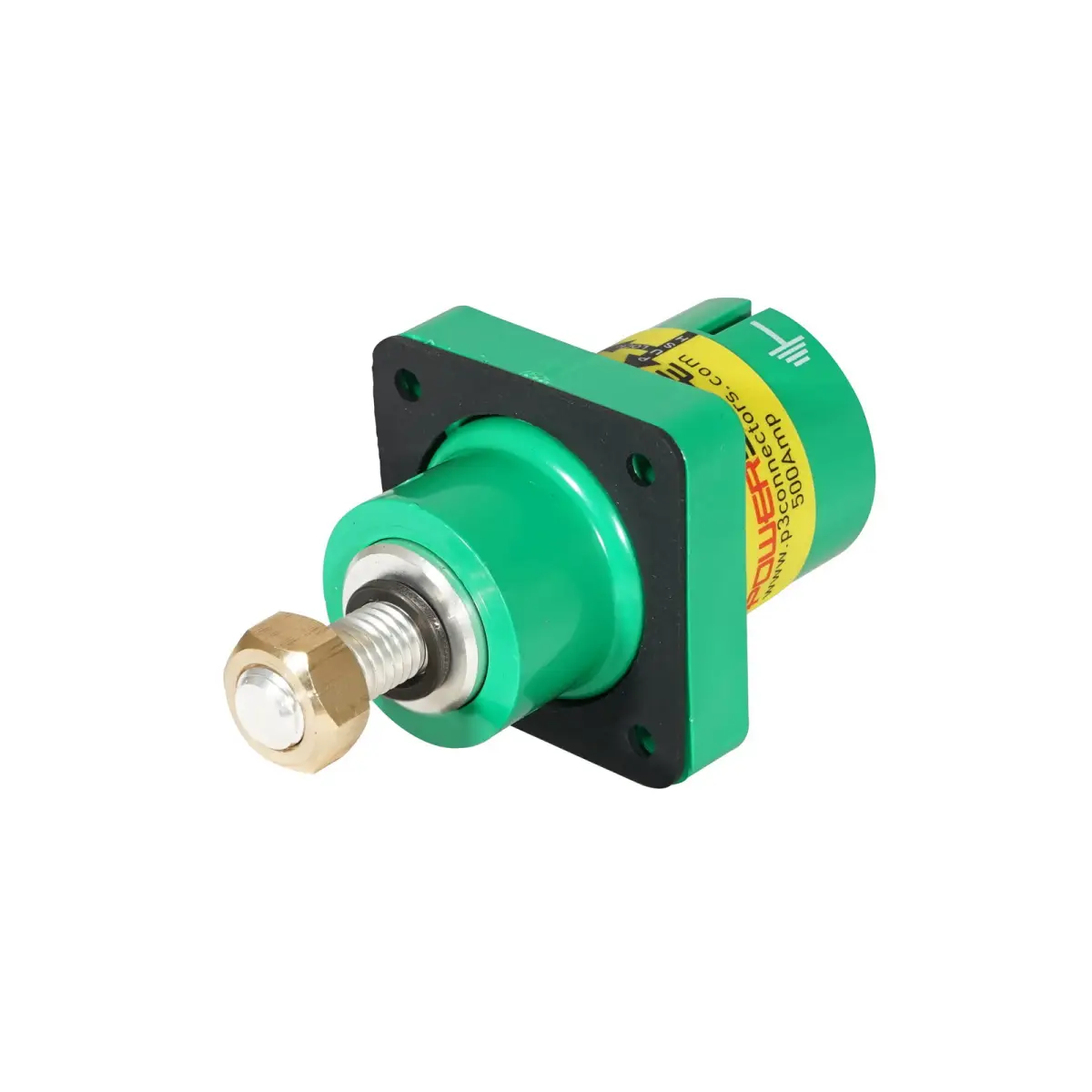Powersafe 500A Panel Source T5 Post Earth Green - CONN615