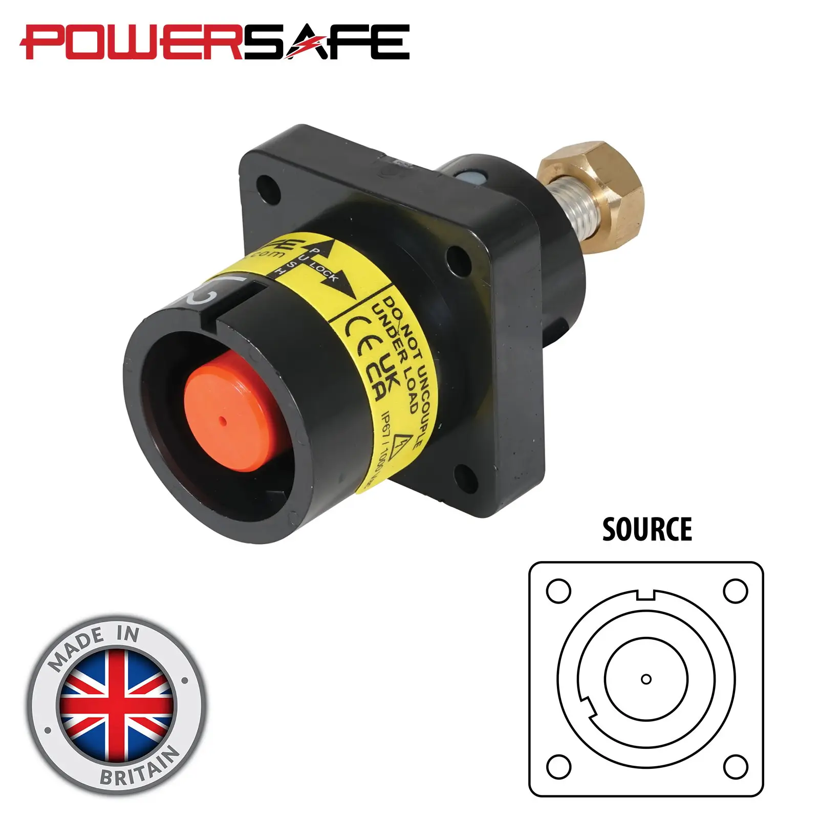 Powersafe 500A Panel Source T5 Post L2 Black - Image 4
