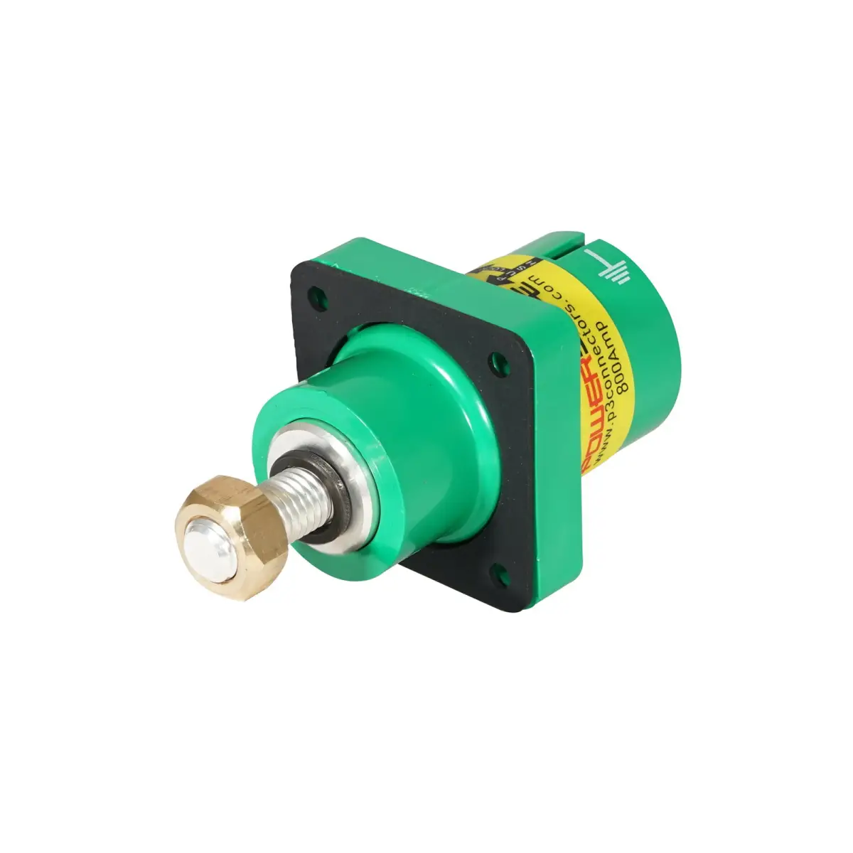 Powersafe 800A Panel Source Male T8 Post Earth Green - CONN635