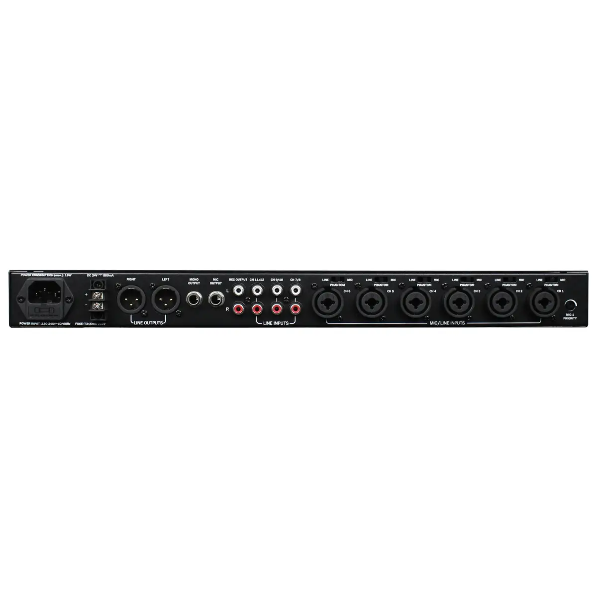 ZM 122 Audio Mixer - CRAM36