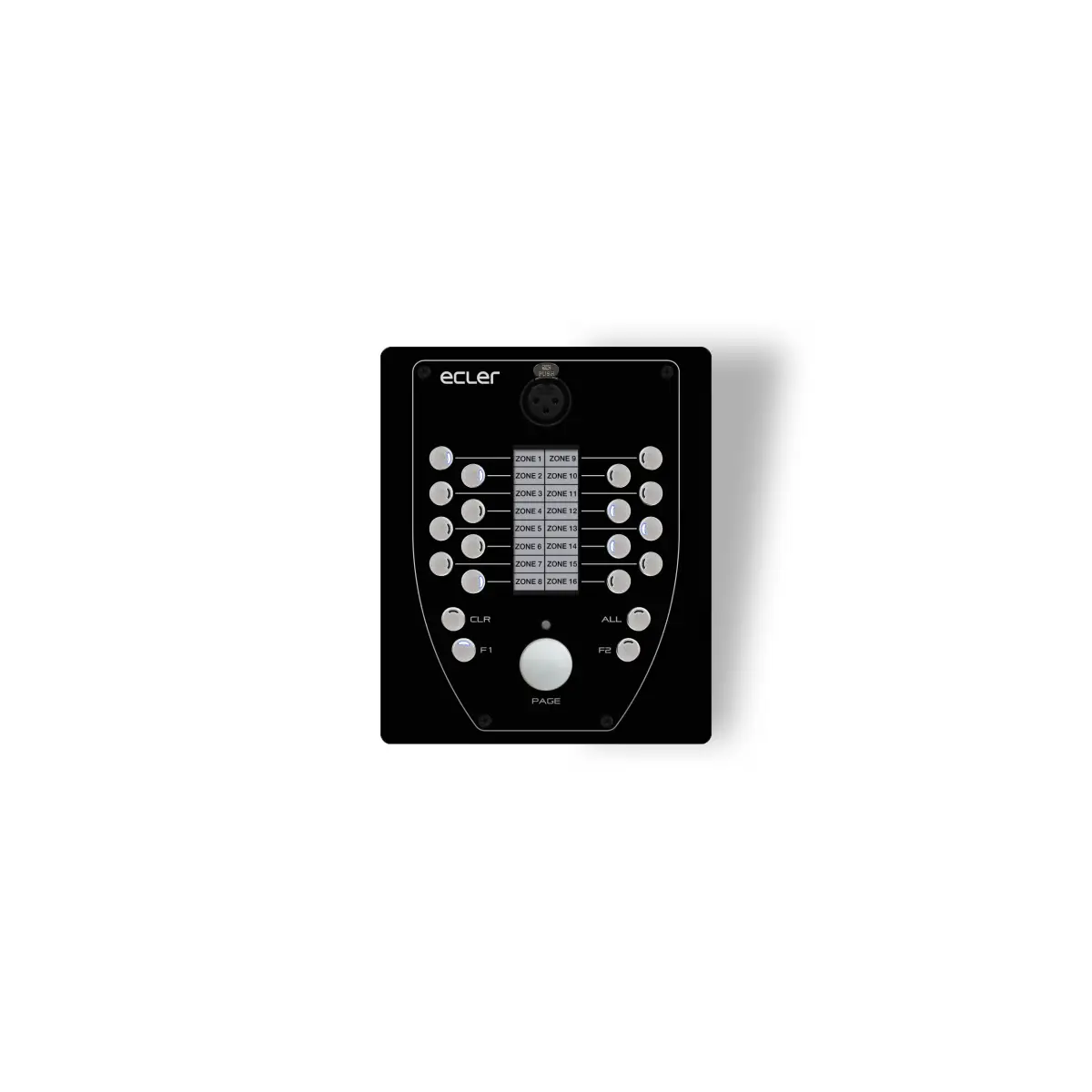 eMPAGE 16 Zone Paging Station For HUB MIMO88 MIMO88SG MIMO1212SG - ECL0071