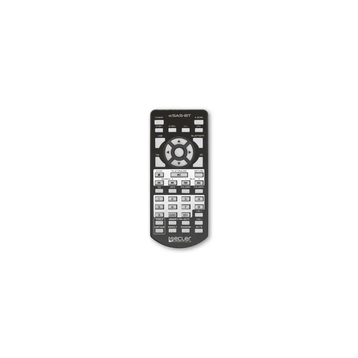 eSAS-BT - FM / USB / Bluetooth ESSENTIALS Stereo Audio Player - ECL0072
