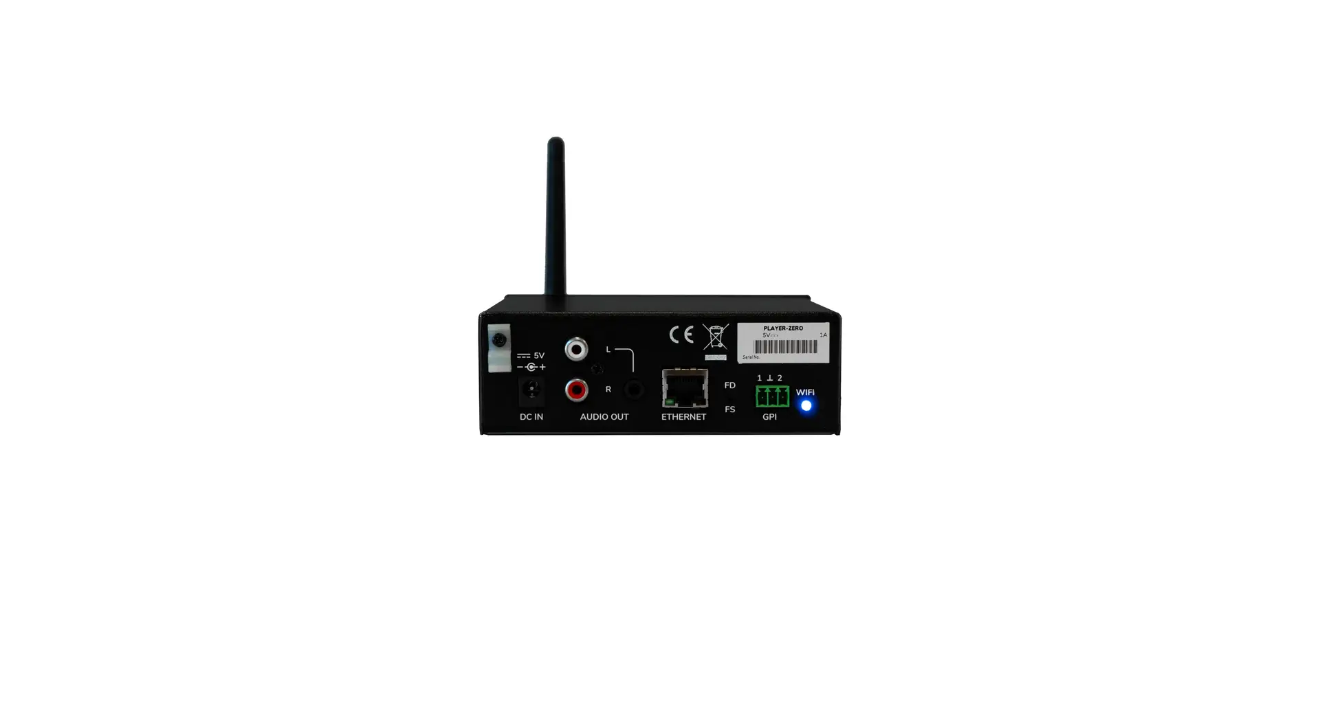 PLAYER ZERO - Compact microSD And Streaming Audio Player - ECL0076